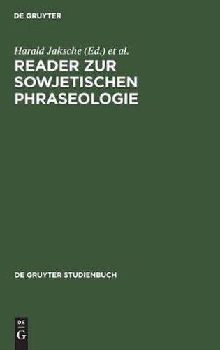 Reader zur sowjetischen Phraseologie