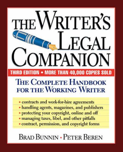 Cover image for The Writer's Legal Companion: The Complete Handbook for the Working Writer