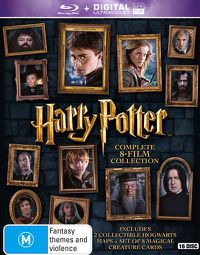 Cover image for Harry Potter 8 Film Collection Limited Edition Dvd