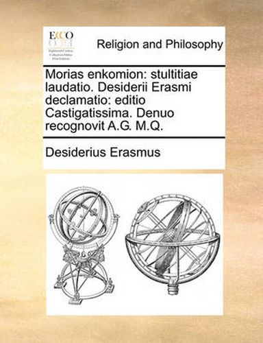 Cover image for Morias Enkomion