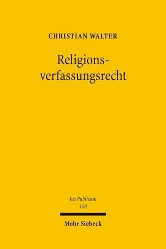 Cover image for Religionsverfassungsrecht: in vergleichender und internationaler Perspektive