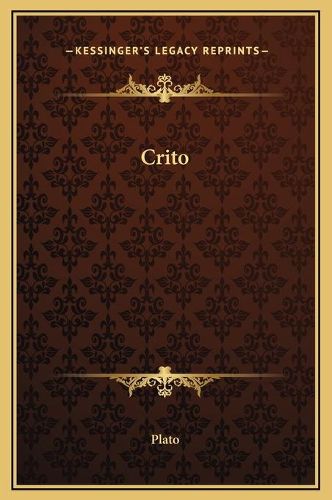 Cover image for Crito