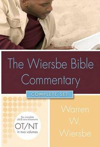 Cover image for Wiersbe Bible Commentary 2 Vol Set