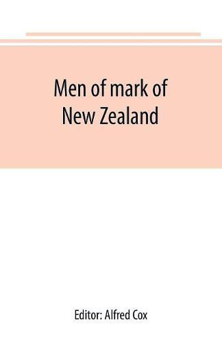 Men of mark of New Zealand