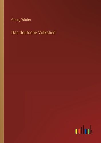 Cover image for Das deutsche Volkslied