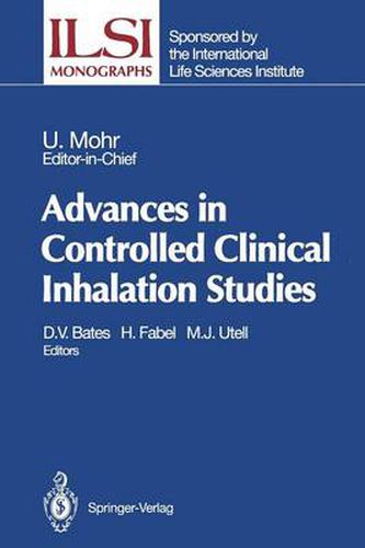 Cover image for Advances in Controlled Clinical Inhalation Studies