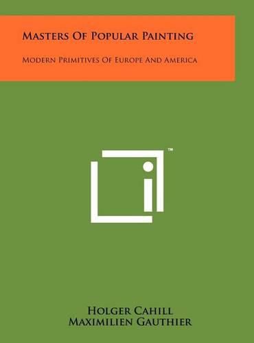 Cover image for Masters of Popular Painting: Modern Primitives of Europe and America