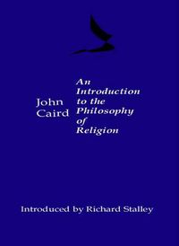 Cover image for An Introduction to the Philosophy of Religion