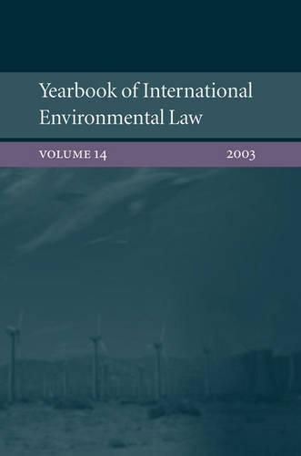 Cover image for Yearbook of International Environmental Law