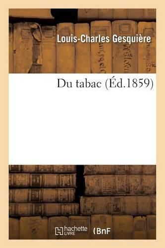 Cover image for Du Tabac