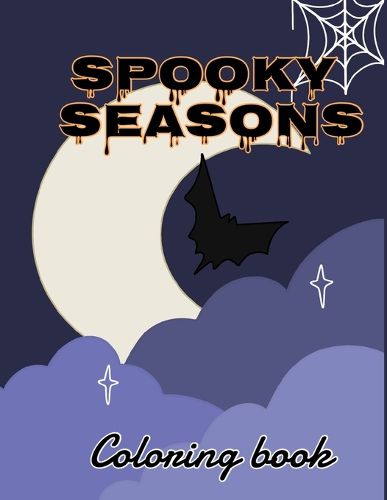 Cover image for Spook Seasons coloring book