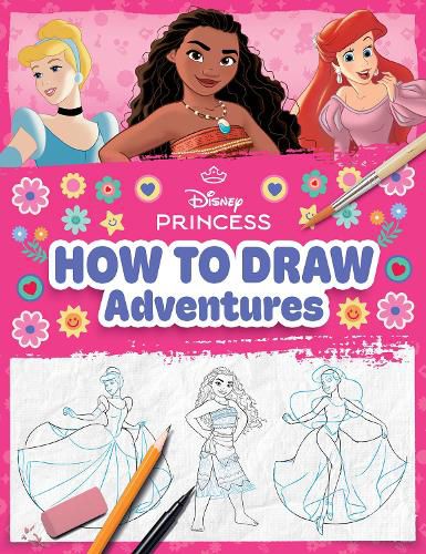 Cover image for Disney Princess: How to Draw