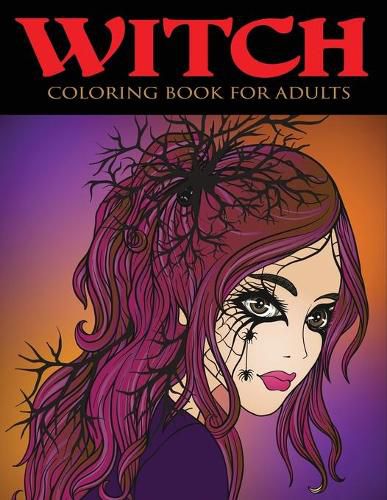 Cover image for Witch Coloring Book for Adults