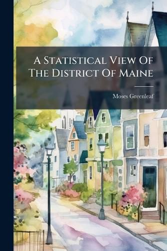 Cover image for A Statistical View Of The District Of Maine