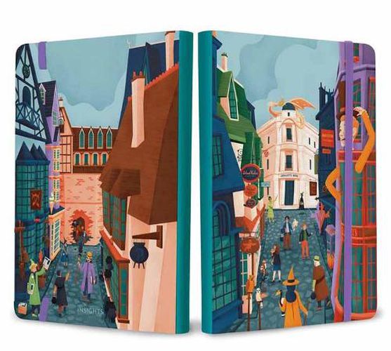 Cover image for Harry Potter: Exploring Diagon Alley Softcover Notebook