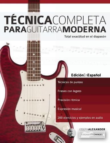 Cover image for Te&#769;cnica completa para guitarra moderna