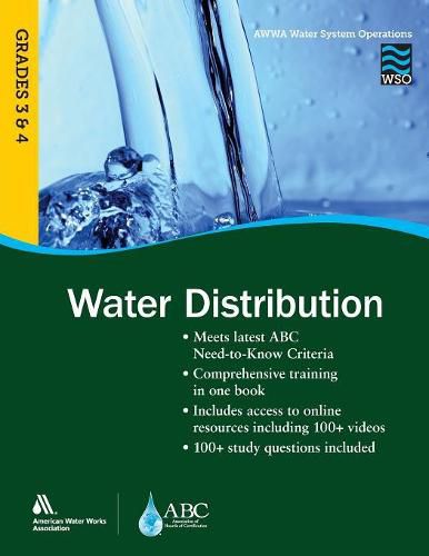 Cover image for WSO Water Distribution, Grades 3 & 4