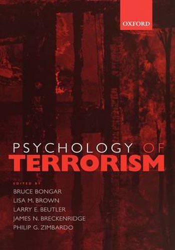 Cover image for Psychology of Terrorism