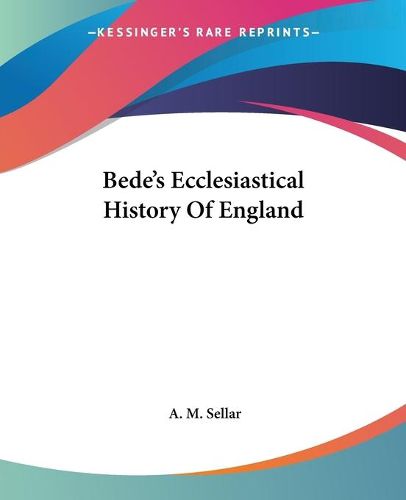 Cover image for Bede's Ecclesiastical History of England