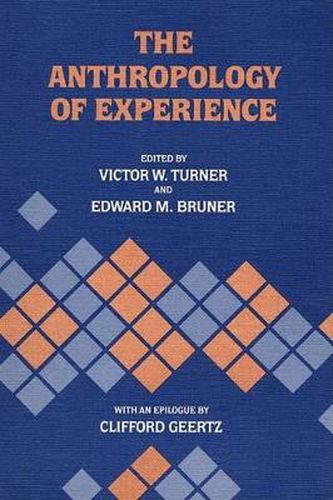 Cover image for The Anthropology of Experience