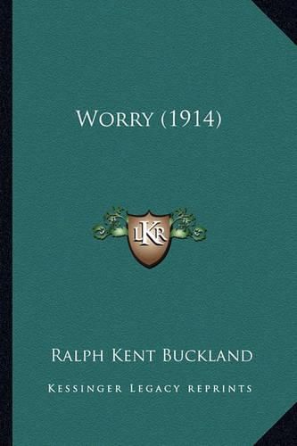 Cover image for Worry (1914)
