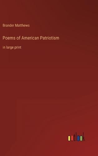 Cover image for Poems of American Patriotism