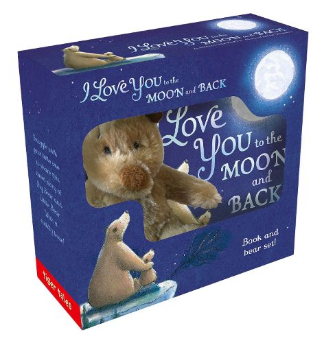 Cover image for I Love You to the Moon and Back Book and Bear Set