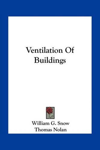 Cover image for Ventilation of Buildings