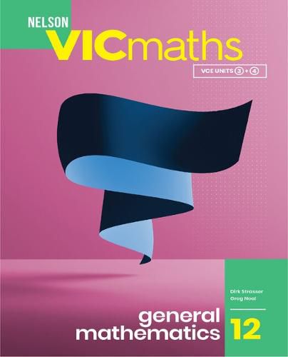 Cover image for Nelson VICmaths 12 General Mathematics Student Book with 1 Access Code
