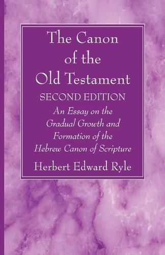 The Canon of the Old Testament