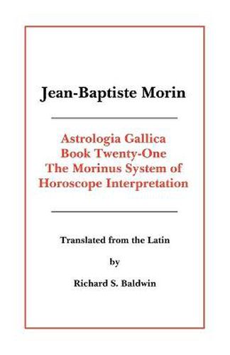 Cover image for Astrologia Gallica Book 21