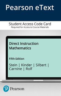 Cover image for Direct Instruction Mathematics -- Enhanced Pearson eText