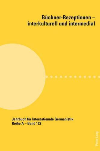 Cover image for Buechner-Rezeptionen - Interkulturell Und Intermedial