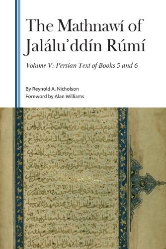 Cover image for The Mathnawi of Jalalu?ddin Rumi, Volume V