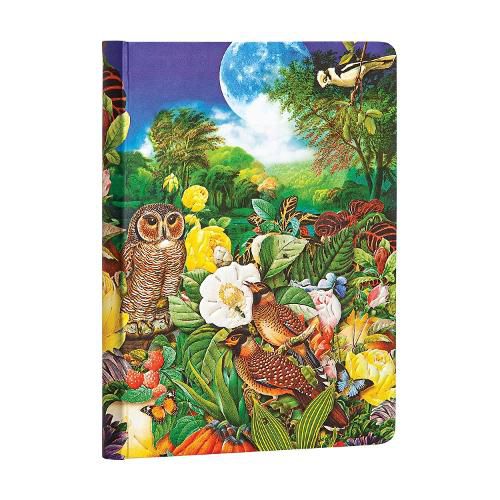 Cover image for Moon Garden Unlined Hardcover Journal