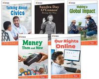 Cover image for iCivics Grade 5: Community & Social Awareness 5-Book Set