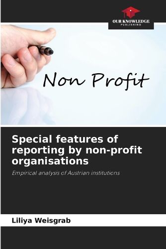 Cover image for Special features of reporting by non-profit organisations