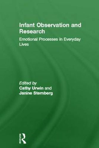 Cover image for Infant Observation and Research: Emotional Processes in Everyday Lives