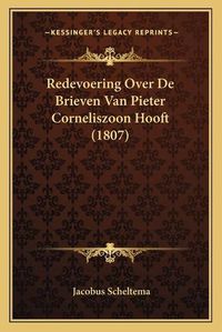 Cover image for Redevoering Over de Brieven Van Pieter Corneliszoon Hooft (1807)