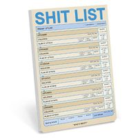 Cover image for Knock Knock Shit List Pad (Pastel Version)