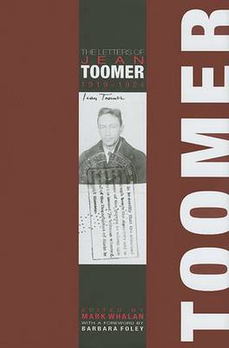 The Letters of Jean Toomer, 1919-1924