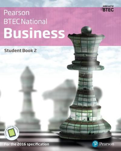 BTEC Nationals Business Student Book 2 + Activebook: For the 2016 specifications