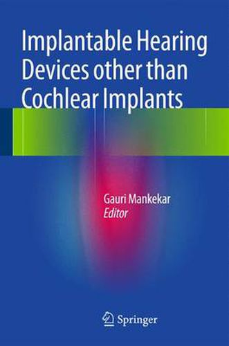 Cover image for Implantable Hearing Devices other than Cochlear Implants