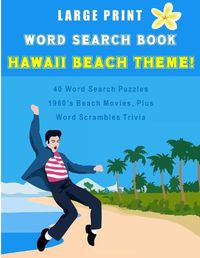 Cover image for Word Search Book Hawaii Beach Theme