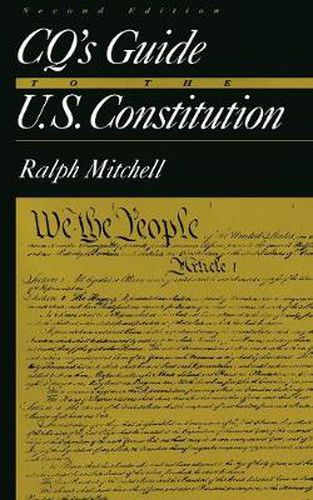 Cover image for CQ's Guide to the U.S. Constitution