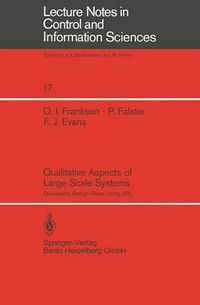 Cover image for Qualitative Aspects of Large Scale Systems: Developing Design Rules Using APL