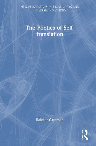 Cover image for The Poetics of Self-translation