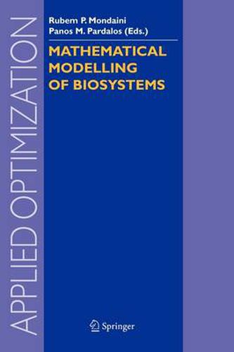 Cover image for Mathematical Modelling of Biosystems