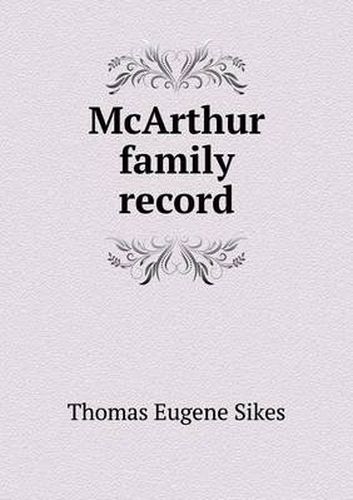 McArthur family record