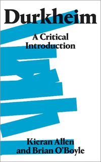 Cover image for Durkheim: A Critical Introduction